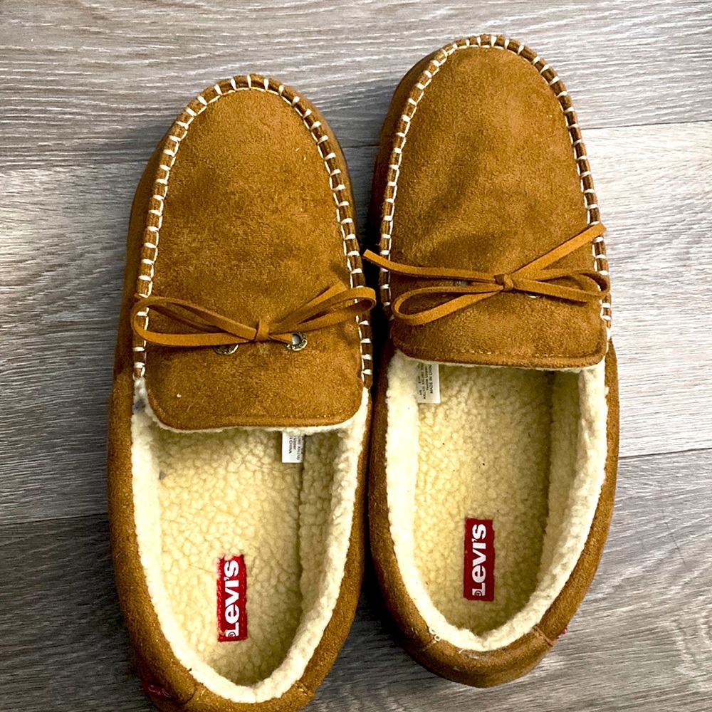 Levi’s Men’s Slip-on chestnut Shoes size 13 (xxl)